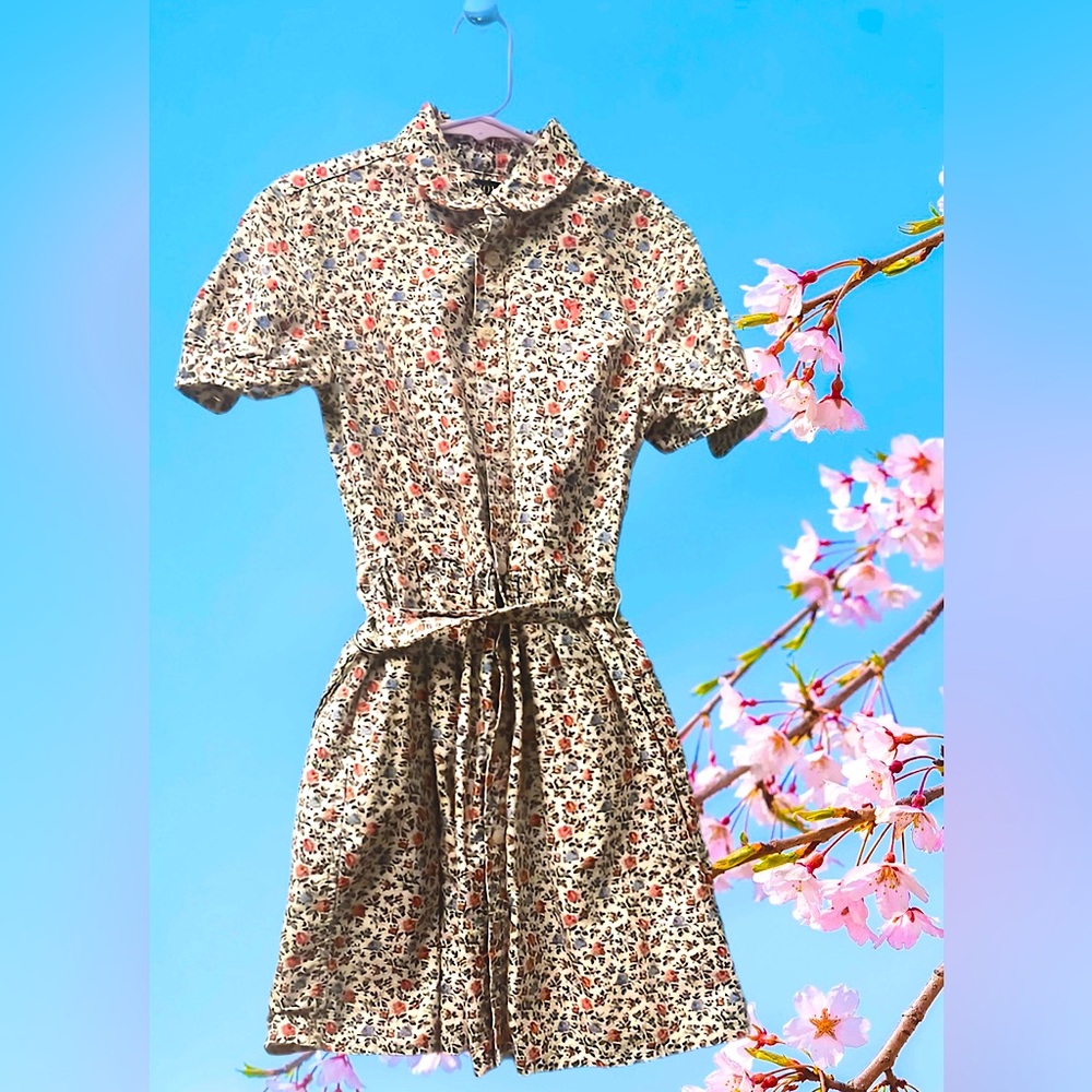 Ralph Lauren Kids floral-print pleated dress